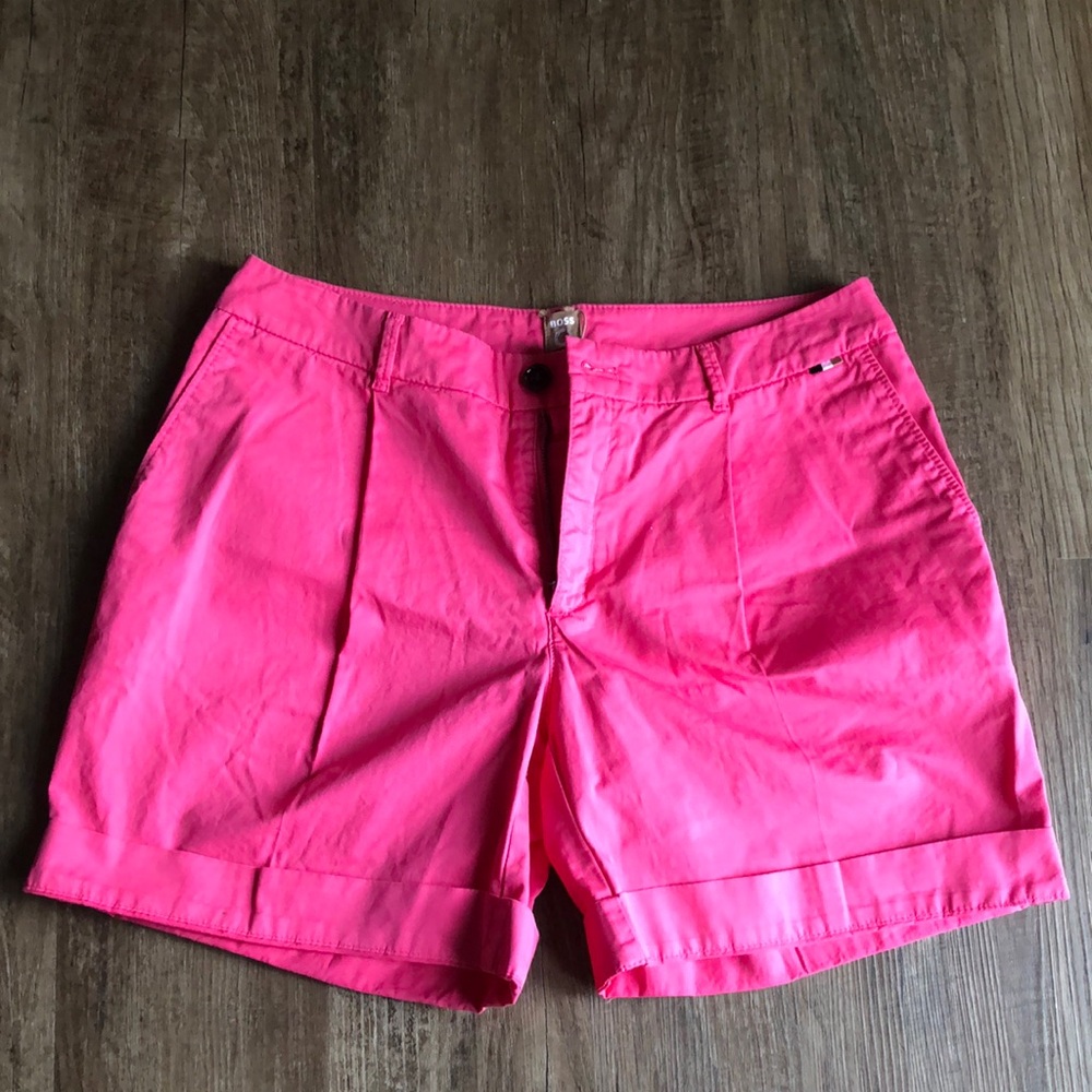 Boss Pink  Classic Cotton Shorts